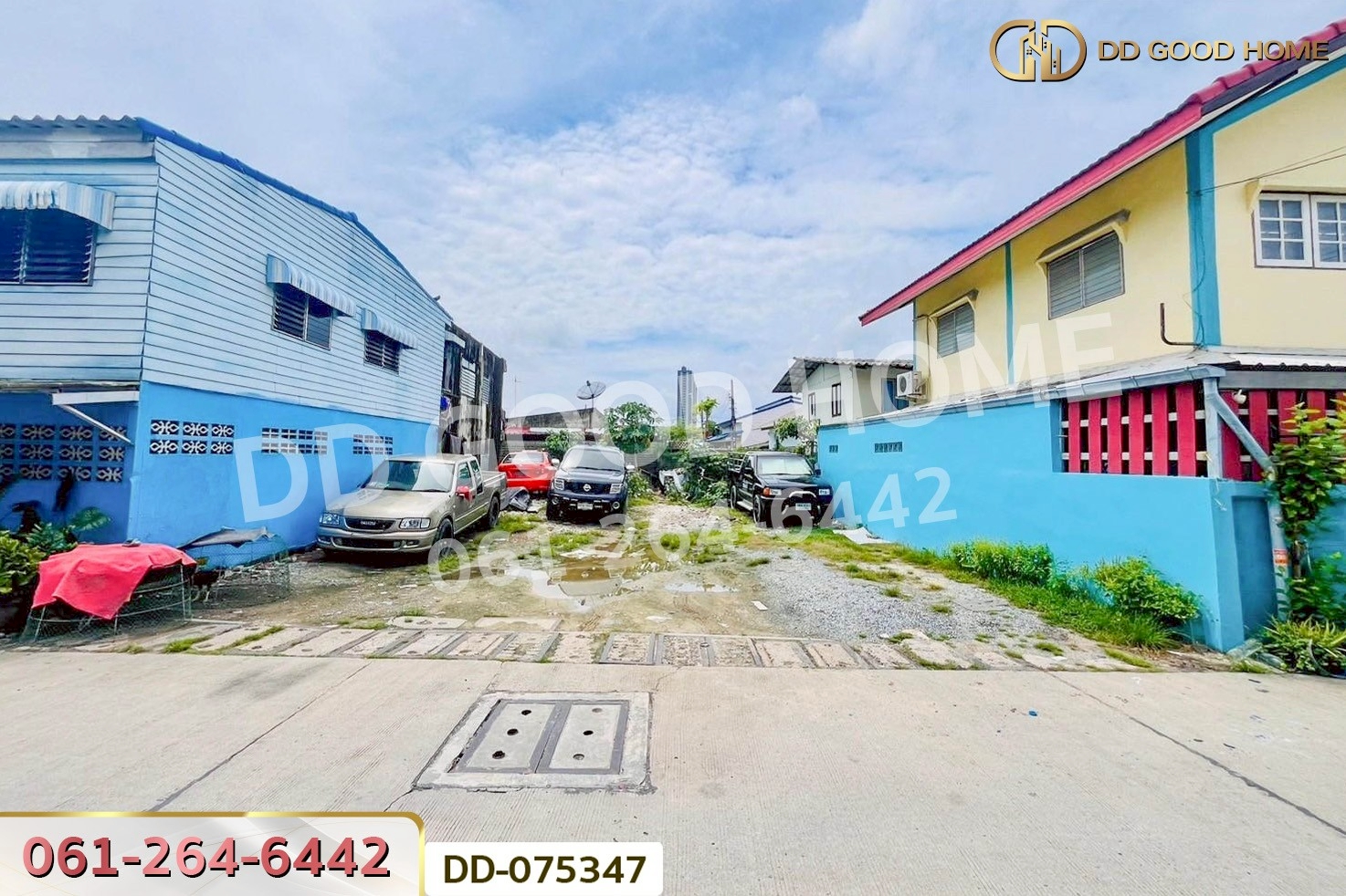 ที่ดินสำโรงฝั่งใต้ 46 ตร.ว. สมุทรปราการ ใกล้ MRTปู่เจ้า DD-075347