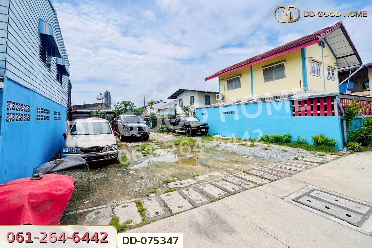 ที่ดินสำโรงฝั่งใต้ 46 ตร.ว. สมุทรปราการ ใกล้ MRTปู่เจ้า DD-075347