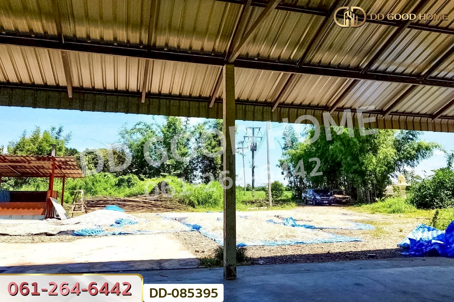 ที่ดินบ้านแลง 1 ไร่ 56.6 ตร.ว ลำปาง ใกล้เขื่อนกิ่วลม DD-085395