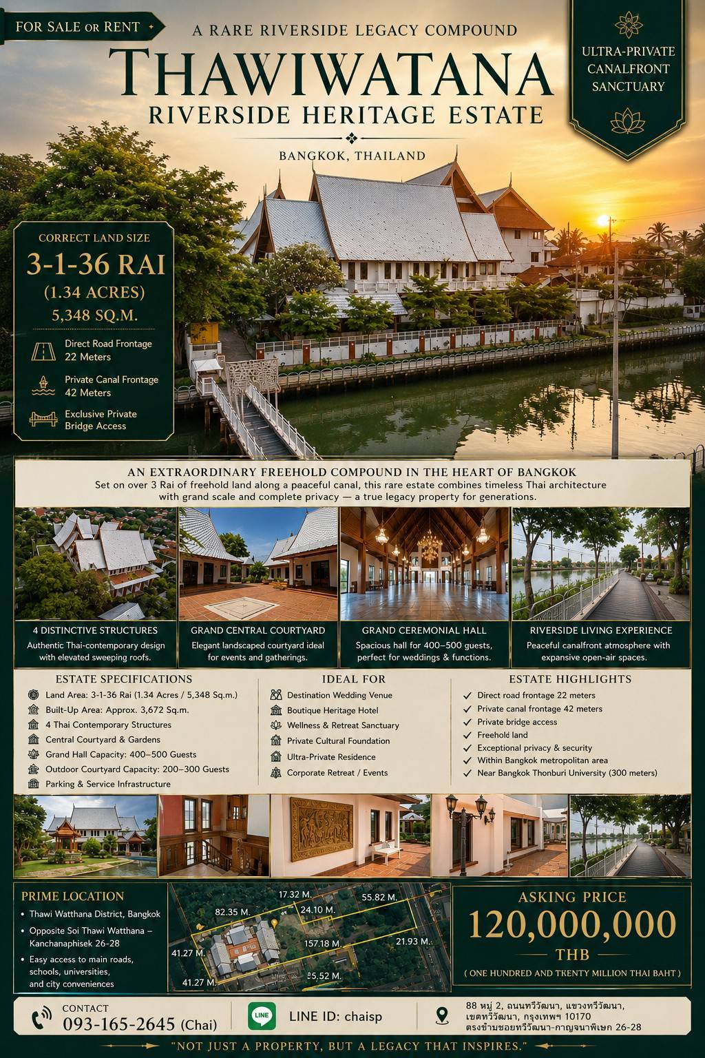 THAWIWATANA RIVERSIDE HERITAGE ESTATE Bangkok, Thailand