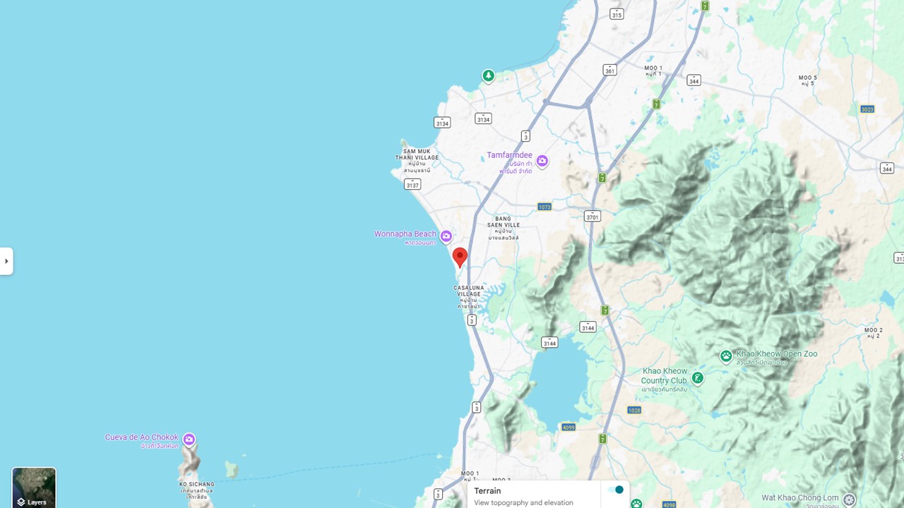 ขายที่ดินบางแสน ใกล้หาดวอนนภา 400 ม.  732 ตร.วา  เหมาะทำพูลวิลล่า/โรงแรม 