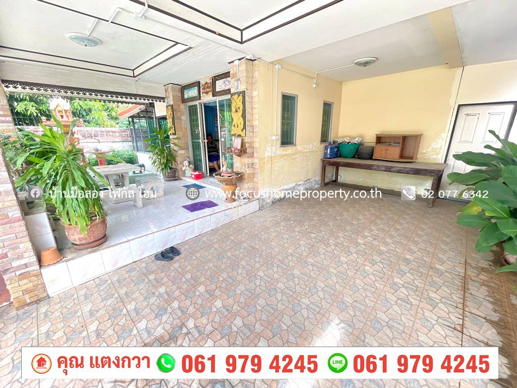 ขาย บ้านแฝด หลังมุม 2 ชั้น หมู่บ้าน เรือนตะวัน บางใหญ่