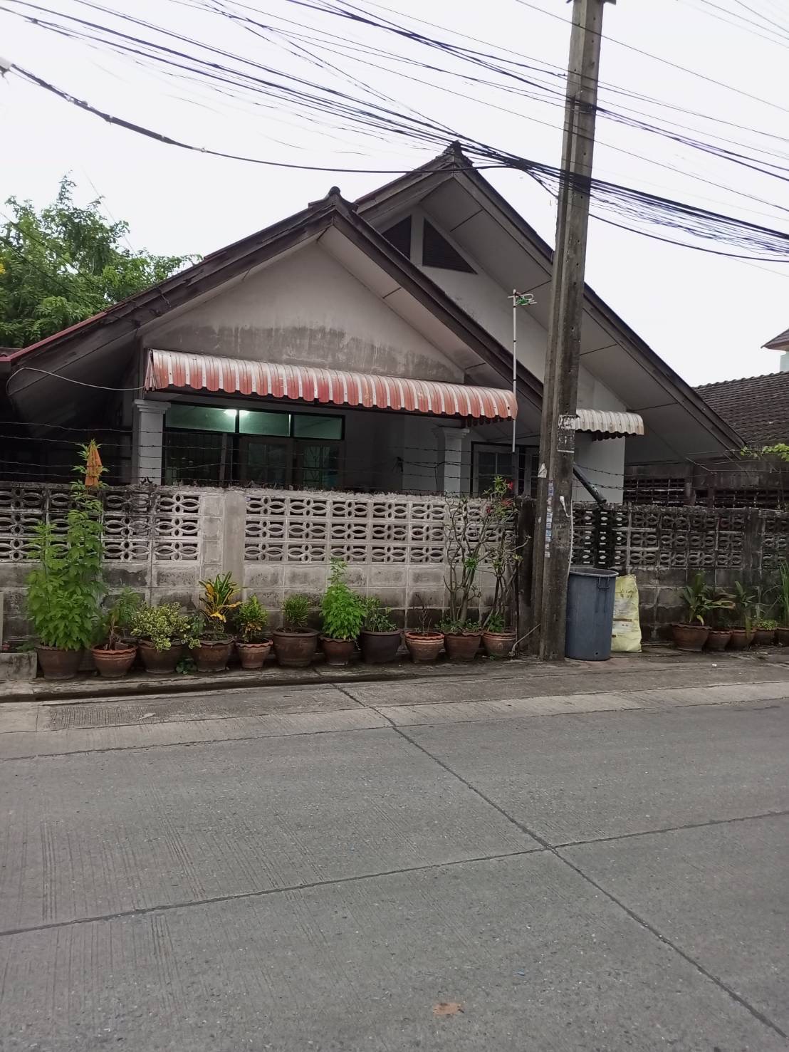 ขายบ้านเดี่ยว 1 ชั้น ซอยที่ดินทองสุขุมวิท 107  ทำเลดี จ.สมุทรปราการ 