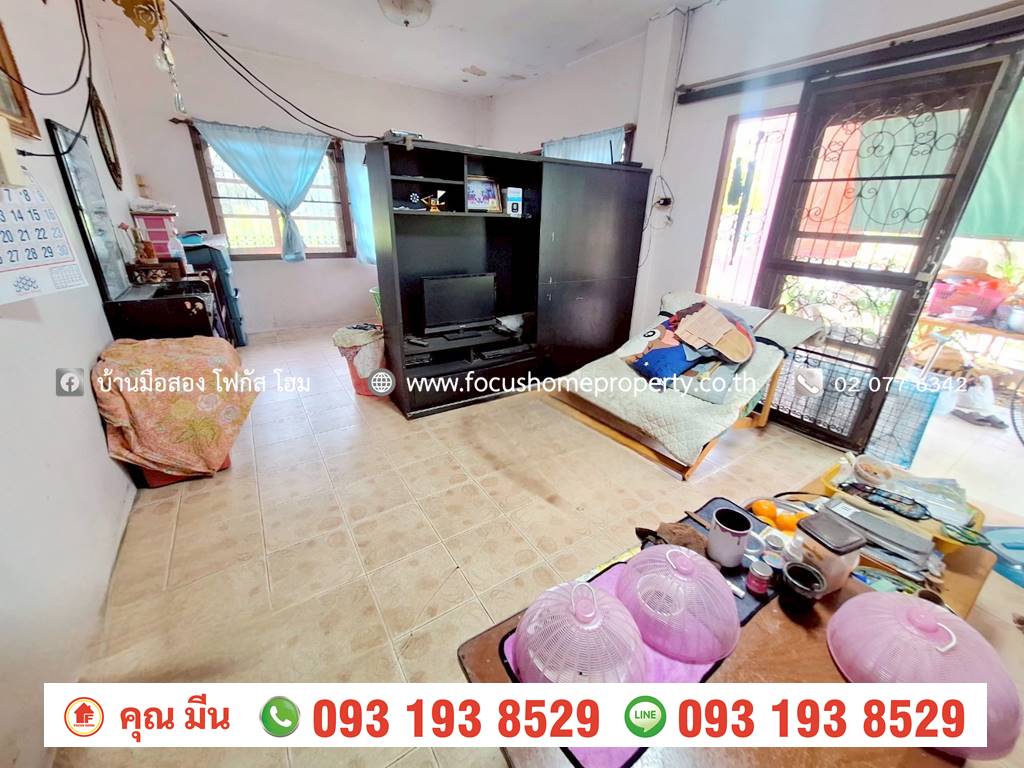 ขาย บ้านเดี่ยว 1 ชั้น หมู่บ้าน พฤกษา 3 บางบัวทอง
