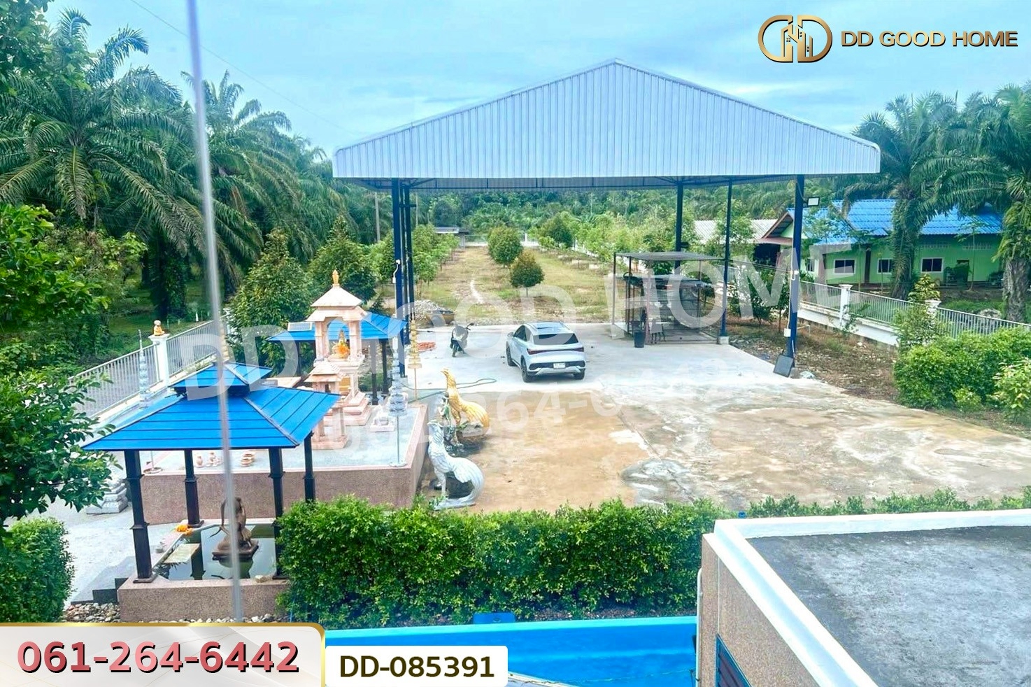 บ้านเดี่ยวพร้อมที่ดิน สิชล นครศรีธรรมราช ใกล้วัดเจดีย์ (ไอ้ไข่) DD-085391