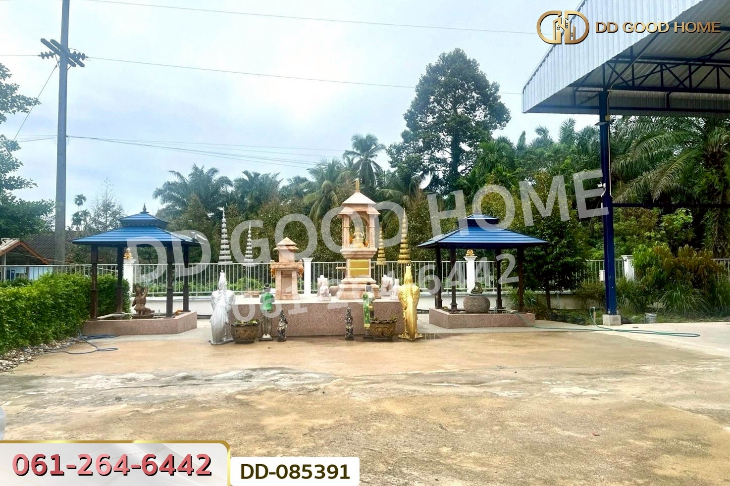 บ้านเดี่ยวพร้อมที่ดิน สิชล นครศรีธรรมราช ใกล้วัดเจดีย์ (ไอ้ไข่) DD-085391