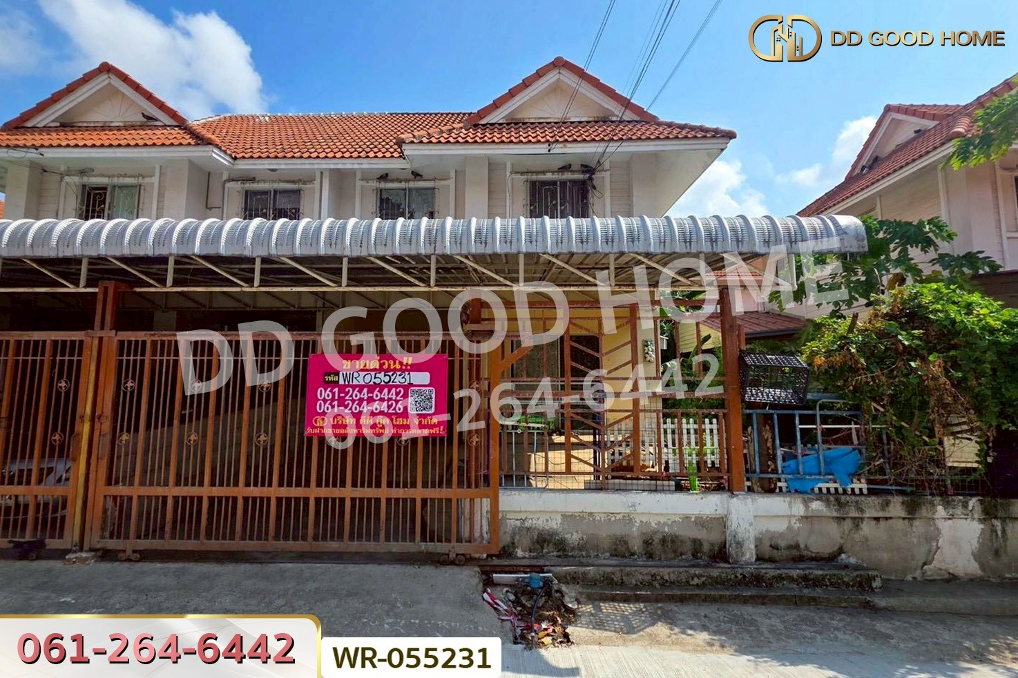 บ้านแฝด บ้านพฤกษา 34 พนาลี ประชาอุทิศ 90 สมุทรปราการ  WR-055231