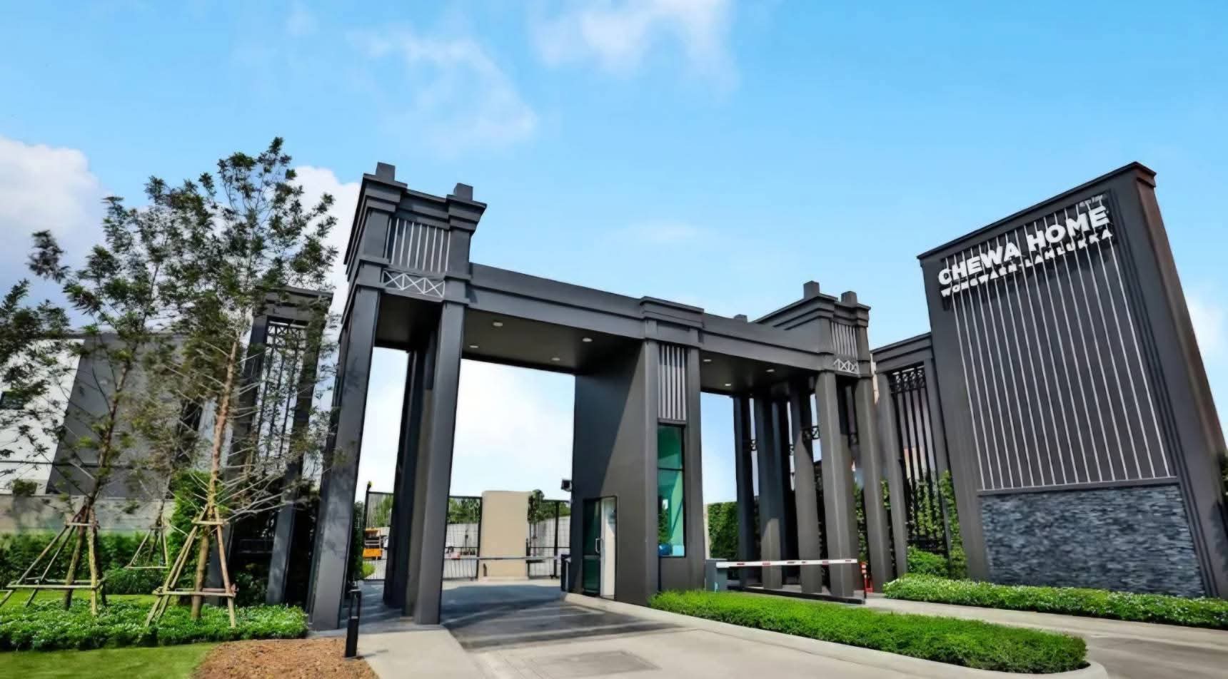 ขายทาวน์โฮมพรีเมี่ยมหลังริม หมู่บ้านชีวาโฮม วงแหวน-ลำลูกกา