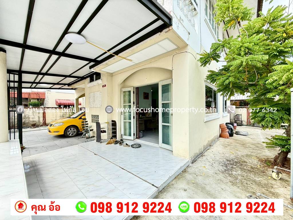 ขาย บ้านเดี่ยว 2 ชั้น หลังมุม หมู่บ้าน บัวทองธานี พาร์ควิลล์ 7 ซอยจันทร์ทองเอี่ยม