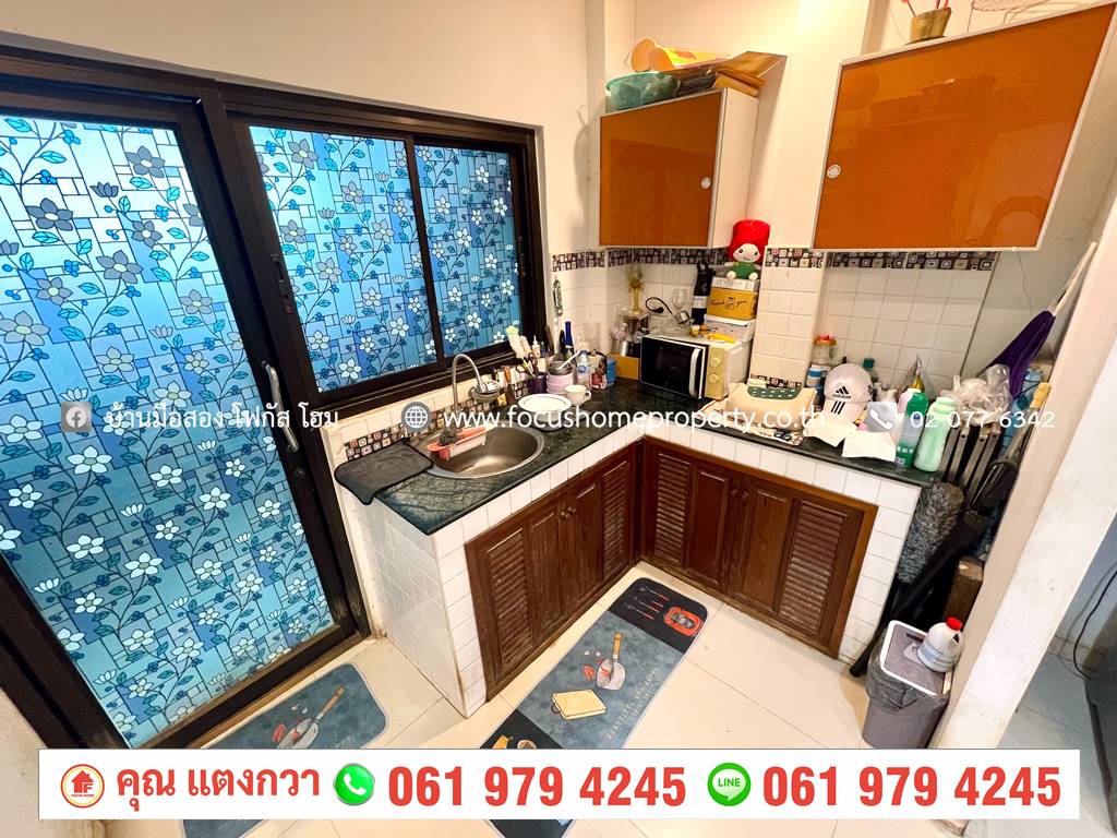 ขาย ทาวน์โฮม หลังมุม 3 ชั้น หมู่บ้าน วิสต้าปาร์ค วิภาวดี 2