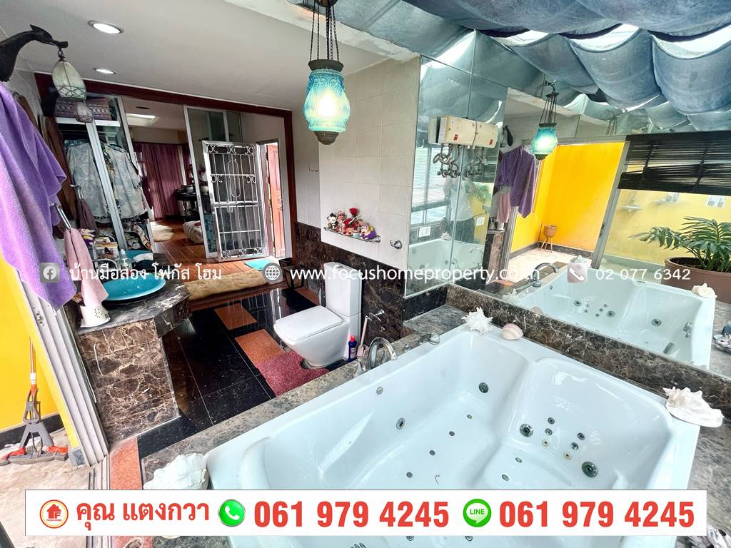 ขาย ทาวน์โฮม หลังมุม 3 ชั้น หมู่บ้าน วิสต้าปาร์ค วิภาวดี 2