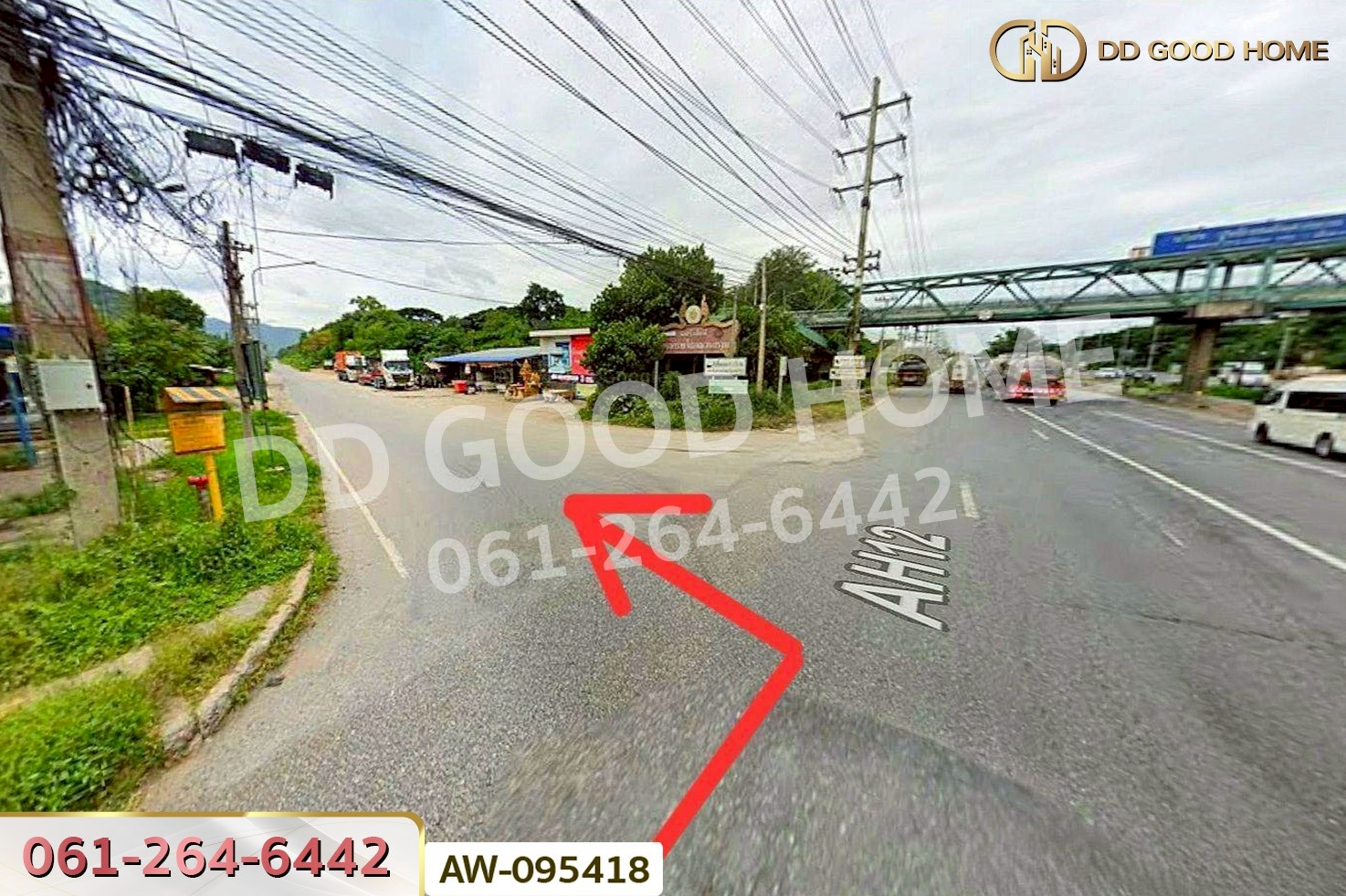 ที่ดินทับกวาง ถ.เทศบาล 6 แก่งคอย 403 ตร.ว. สระบุรี ใกล้โรงเรียนเทศบาลทับกวาง 2 AW-095418
