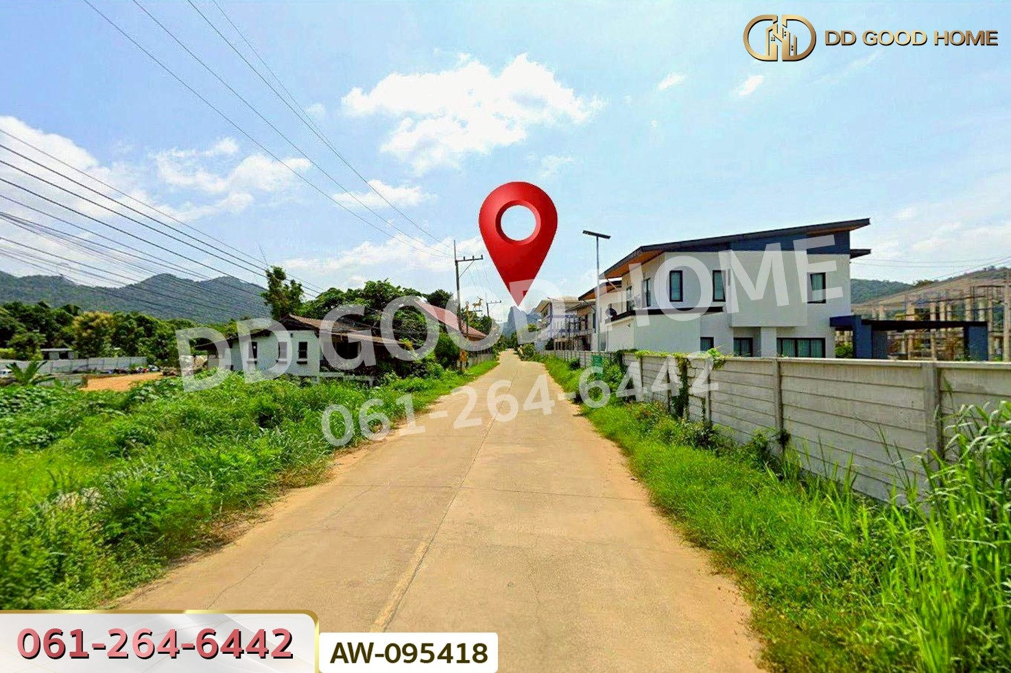 ที่ดินทับกวาง ถ.เทศบาล 6 แก่งคอย 403 ตร.ว. สระบุรี ใกล้โรงเรียนเทศบาลทับกวาง 2 AW-095418
