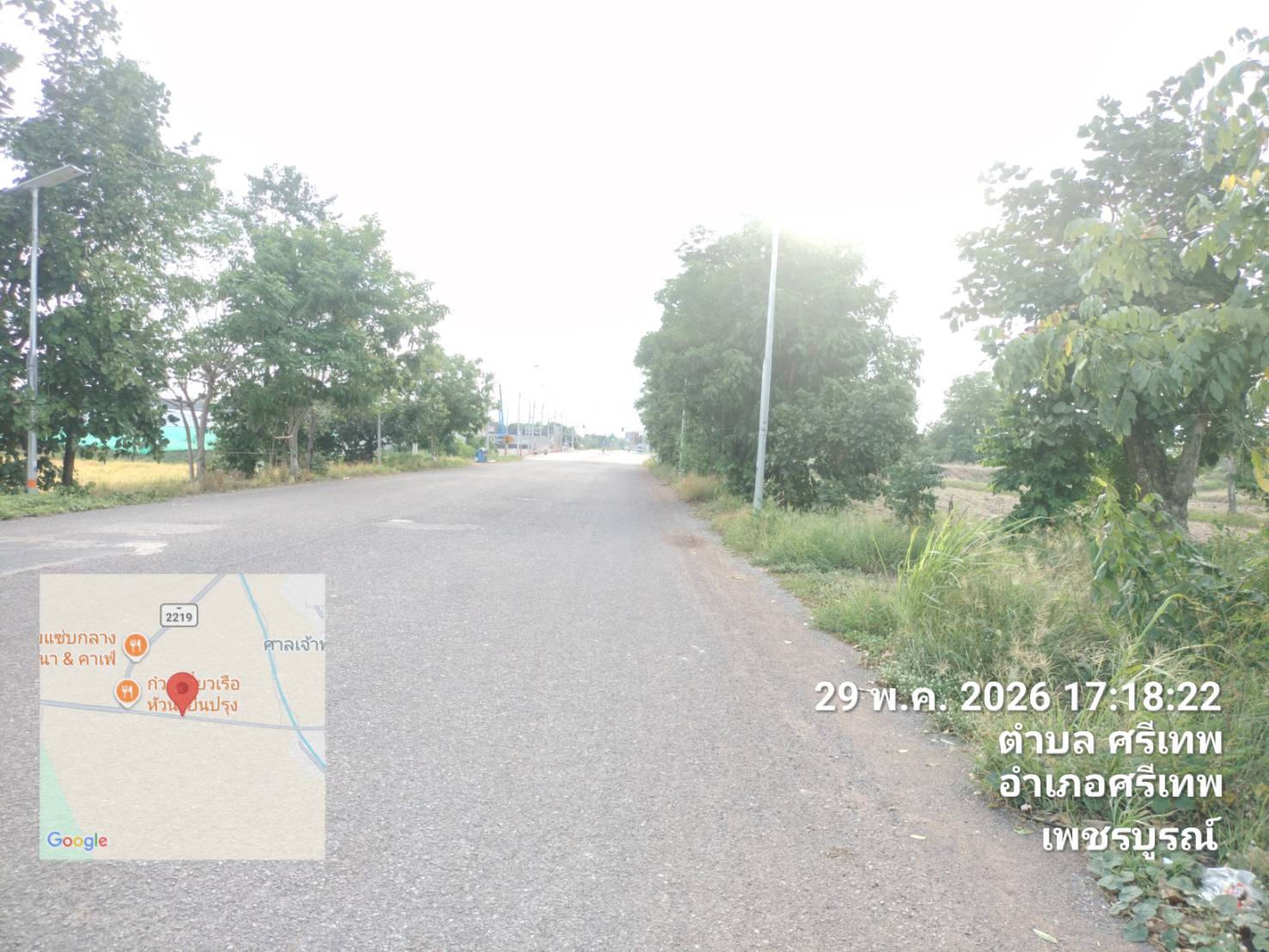 ขายที่ดิน ติดถนนใหญ่ ทางหลวงหมายเลข 2219 จังหวัดเพชรบูรณ์