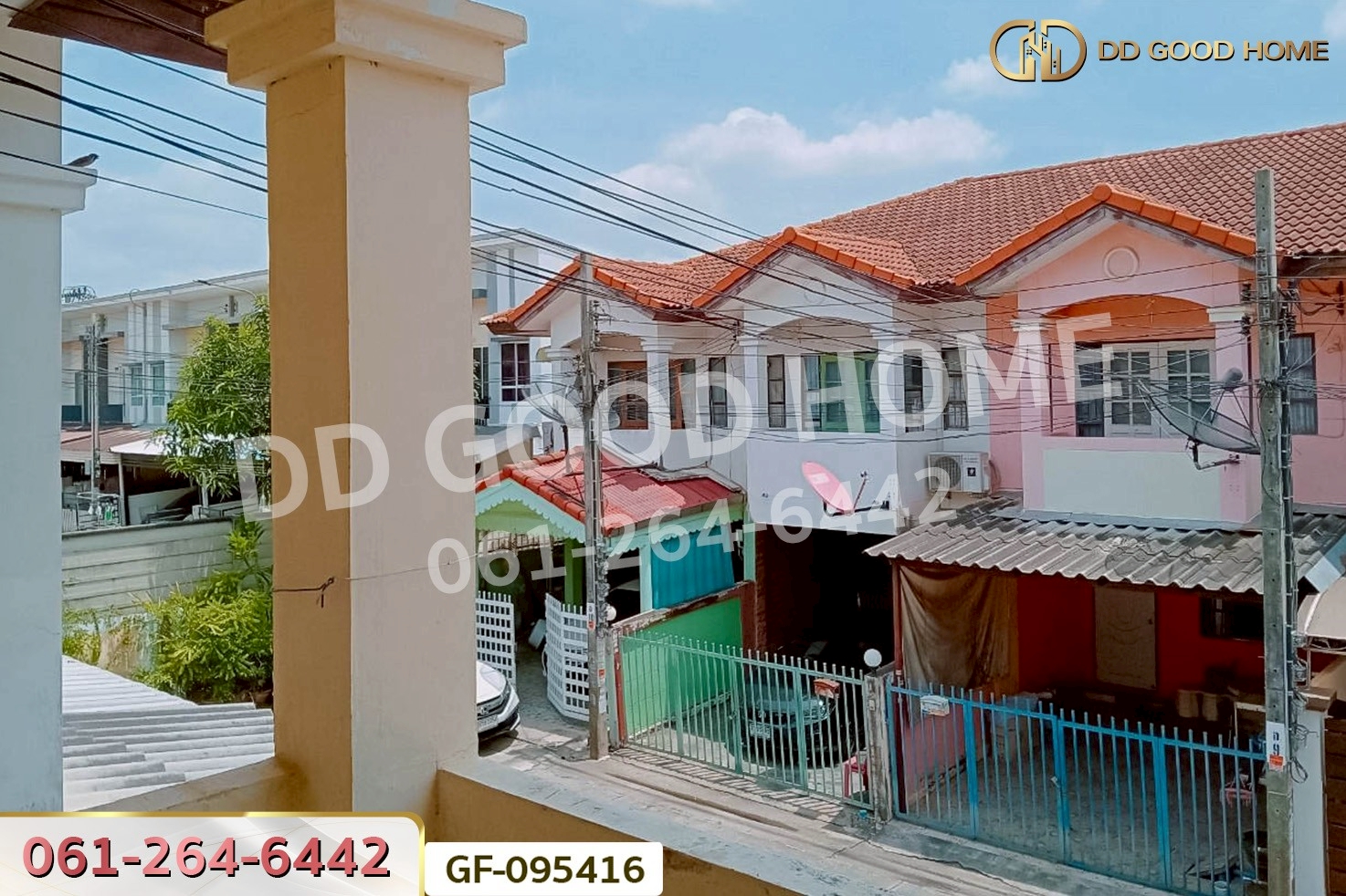 ทาวน์เฮ้าส์ หมู่บ้านสวัสดี 1 ถ.สำเร็จพัฒนา นนทบุรี ใกล้ พลัส มอลล์ บางใหญ่ GF-095416