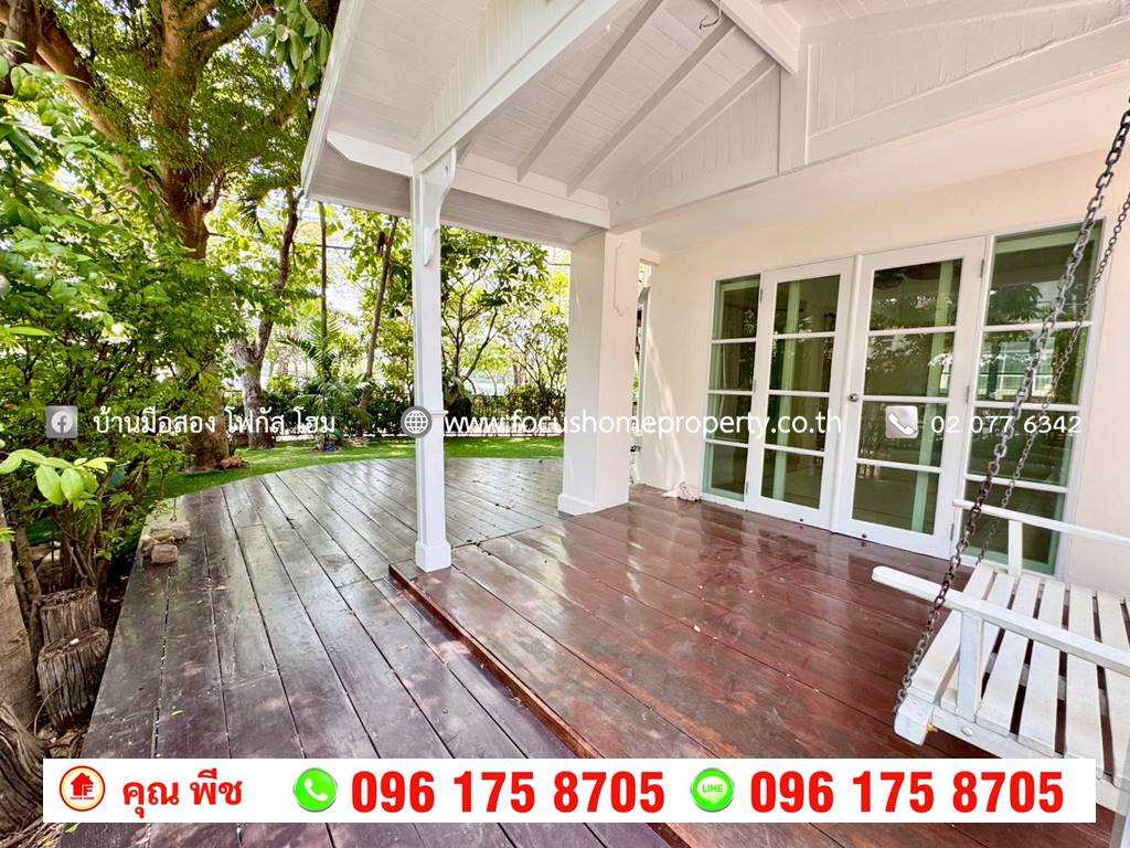 ขาย บ้านเดี่ยว หมู่บ้าน ชลลดา บางบัวทอง หลังมุม วิวทะเลสาบ