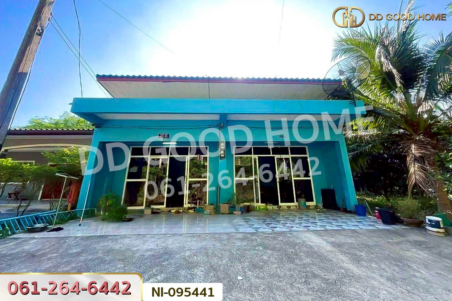 บ้านเดี่ยว ฉวาง นครศรีธรรมราช ใกล้โรงพยาบาลสมเด็จพระยุพราชฉวาง NI-095441