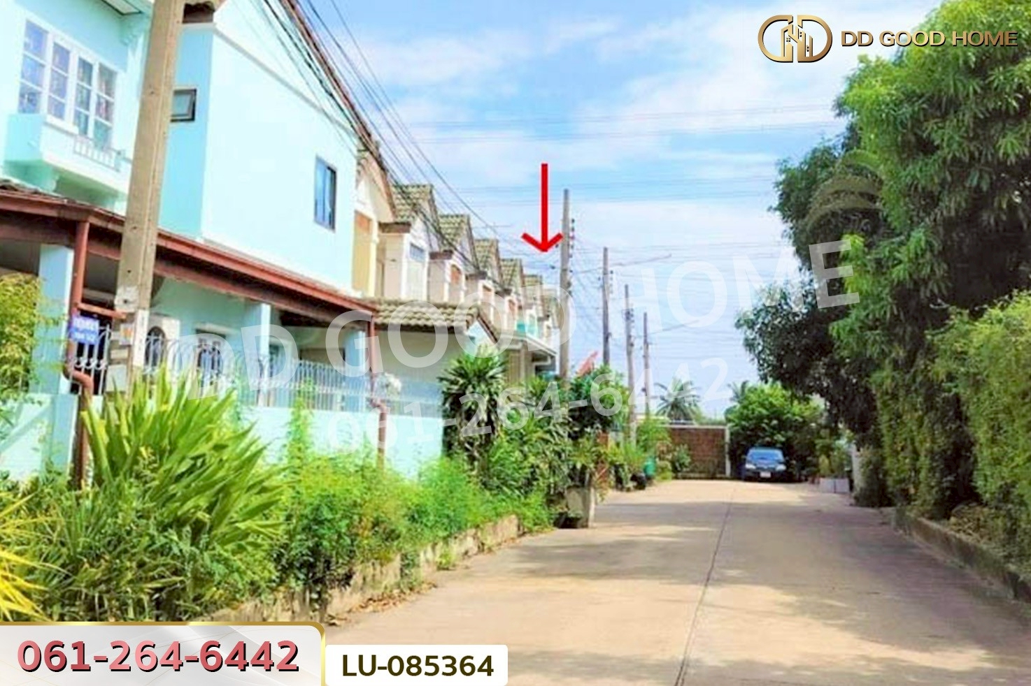ทาวน์เฮ้าส์ หมู่บ้านกฤษณา ร่มเกล้า ใกล้ท่าอากาศยานสุวรรณภูมิ LU-085364