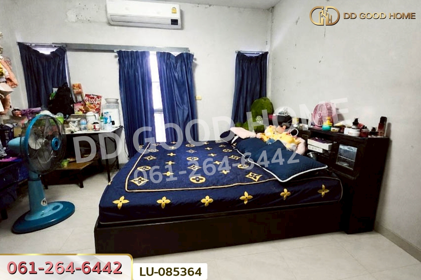 ทาวน์เฮ้าส์ หมู่บ้านกฤษณา ร่มเกล้า ใกล้ท่าอากาศยานสุวรรณภูมิ LU-085364