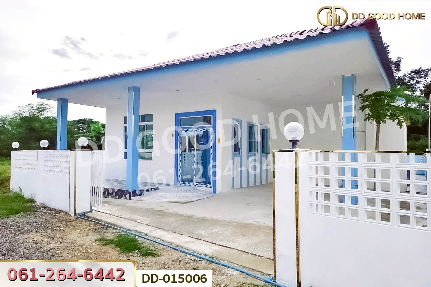 บ้านเดี่ยว หล่มสัก เพชรบูรณ์ ใกล้สำนักงานเทศบาลเมืองหล่มสัก DD-015006