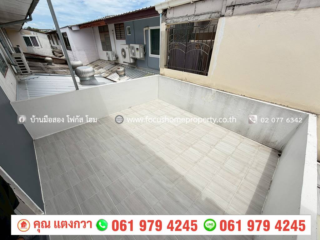 ขาย ทาวน์เฮ้าส์ 2 ชั้น หมู่บ้านสวัสดิการ กทม. แจ้งวัฒนะ–ปากเกร็ด 28