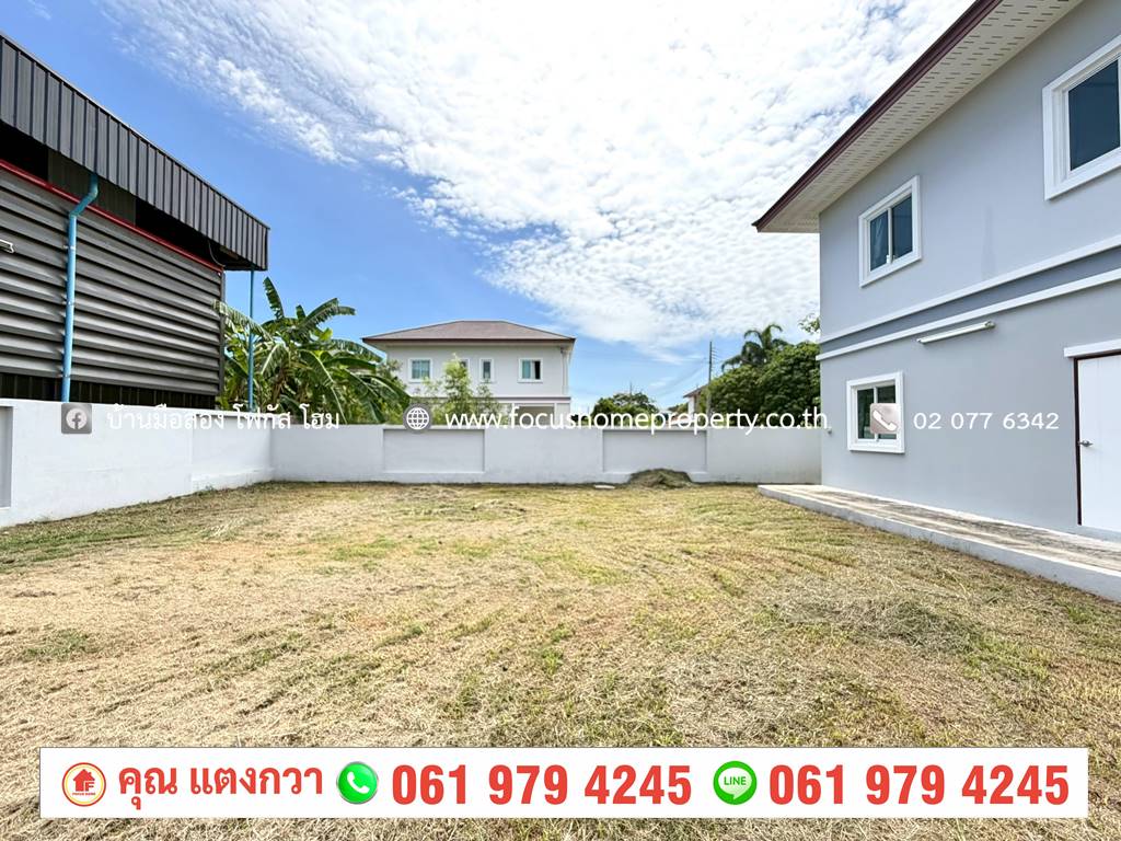 ขาย บ้านเดี่ยว หลังมุม 2 ชั้น วิวทะเลสาบ หมู่บ้าน เดอะ ไพน์ รีสอร์ท ปทุมธานี