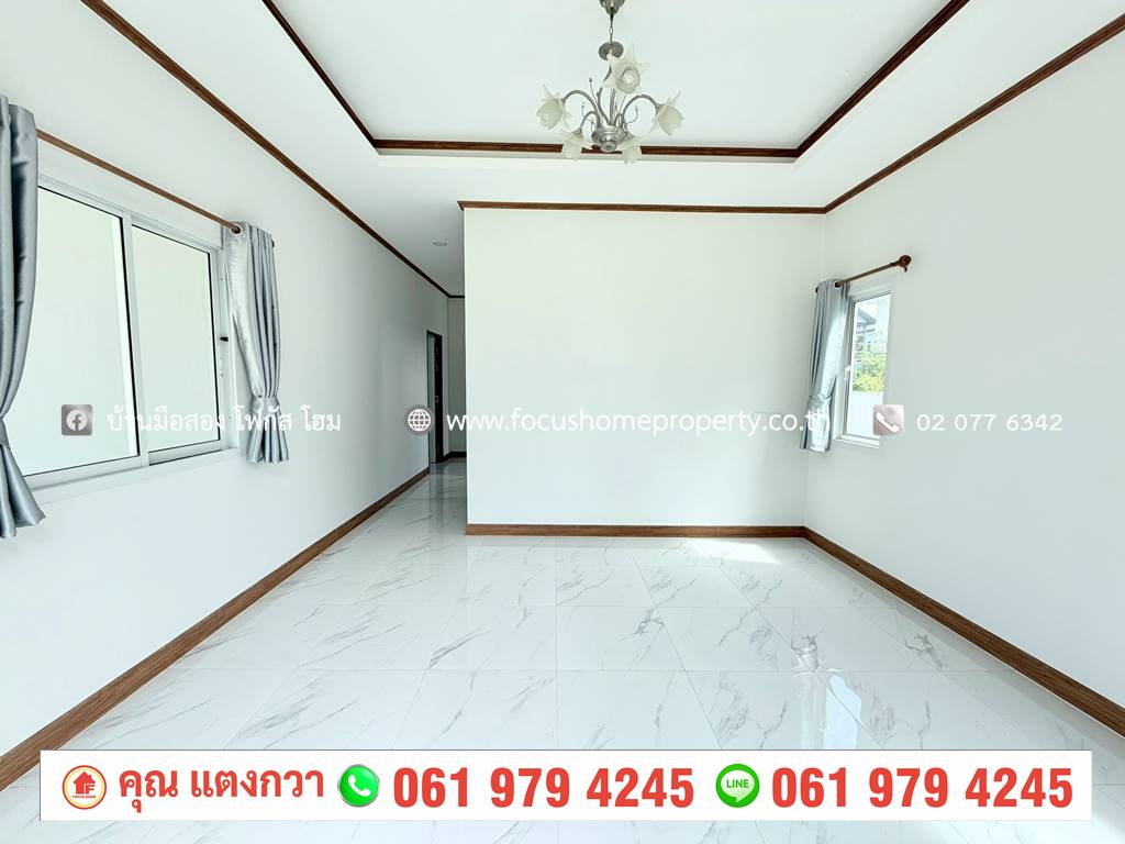 ขาย บ้านเดี่ยว หลังมุม 2 ชั้น วิวทะเลสาบ หมู่บ้าน เดอะ ไพน์ รีสอร์ท ปทุมธานี