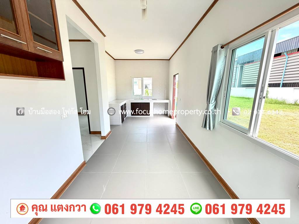 ขาย บ้านเดี่ยว หลังมุม 2 ชั้น วิวทะเลสาบ หมู่บ้าน เดอะ ไพน์ รีสอร์ท ปทุมธานี