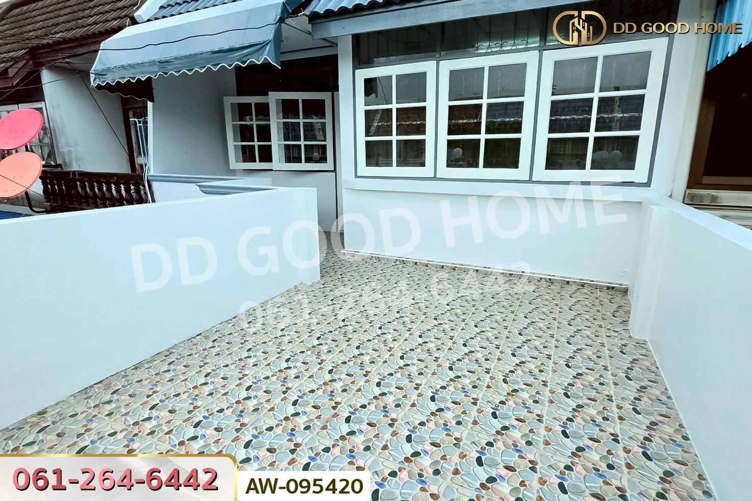 ทาวน์เฮ้าส์ หมู่บ้านประชากรไทย ลาดพร้าว 93 (โชคชัย 3) ใกล้ MRT สถานีมหาดไทย AW-095420