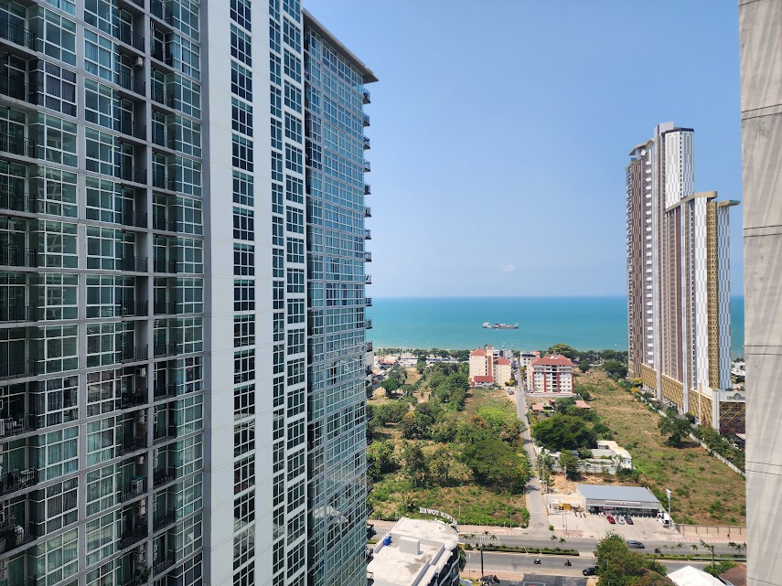 ขาย/ให้เช่า คอนโดวิวทะเล ชั้น 22 โครงการ The Grand Jomtien Pattaya Beach ทำเลดี ใกล้ทะเล พร้อมเข้าอยู่
