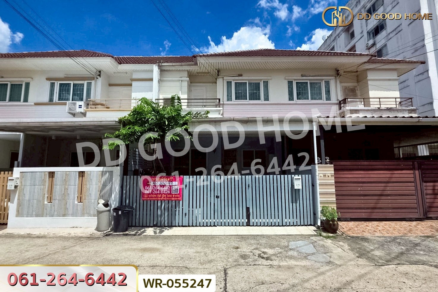 ทาวน์เฮ้าส์ หมู่บ้านสิริยาทาวน์ สวนสยาม 12 ใกล้ MRT สถานีนพรัตน์ WR-055247
