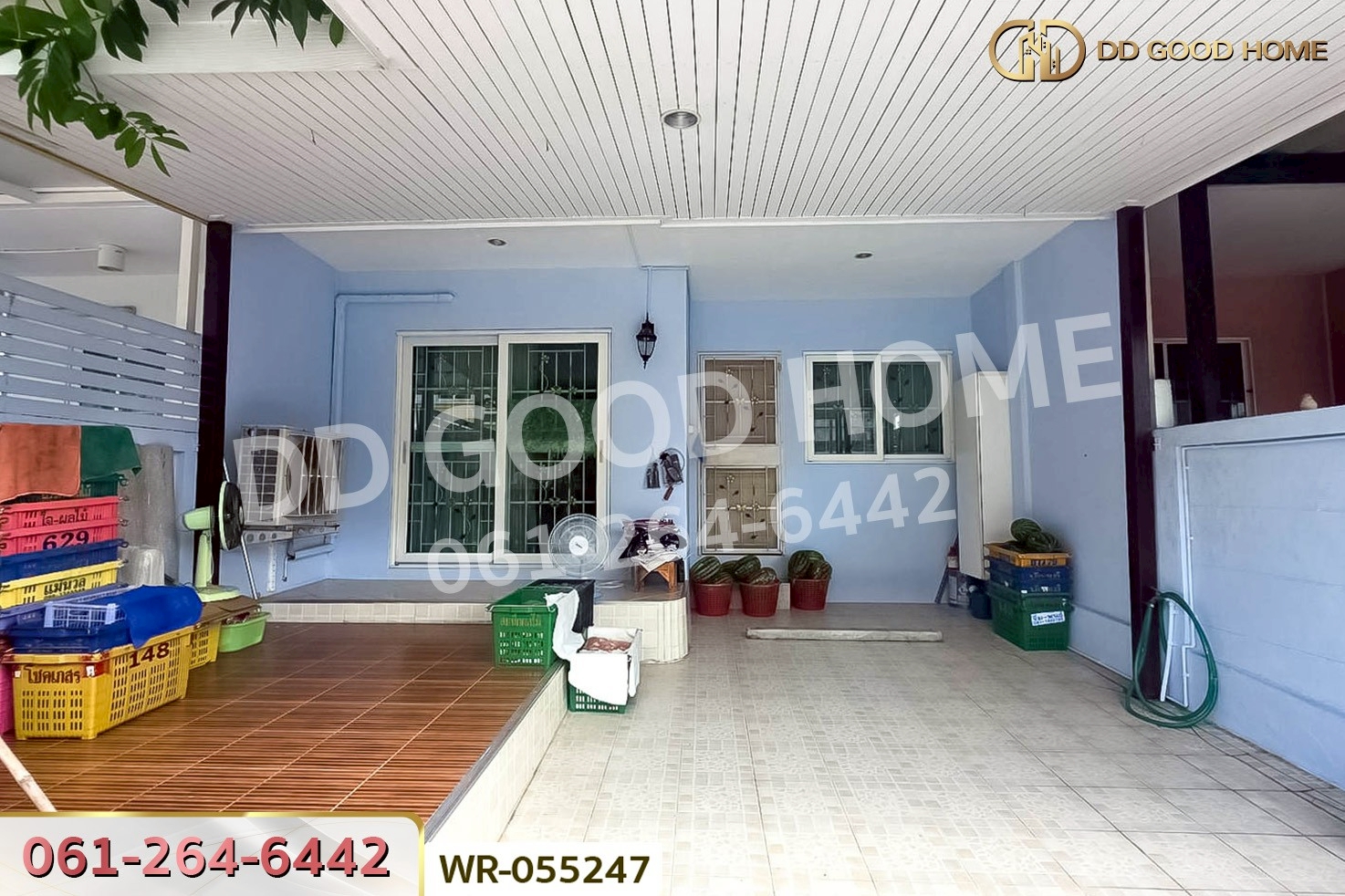 ทาวน์เฮ้าส์ หมู่บ้านสิริยาทาวน์ สวนสยาม 12 ใกล้ MRT สถานีนพรัตน์ WR-055247