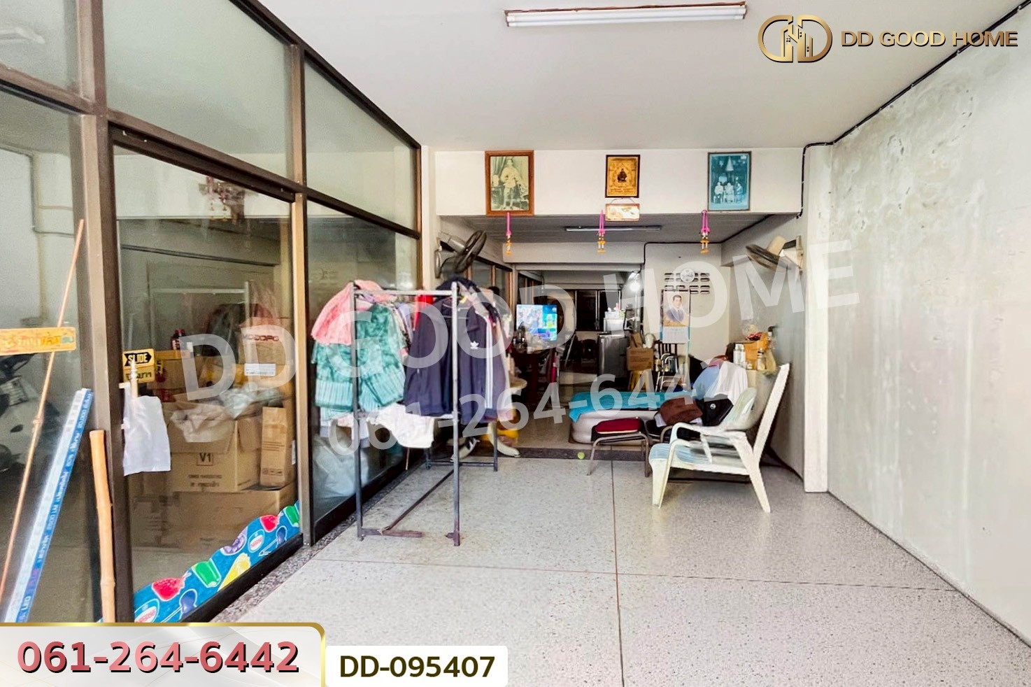 อาคารพาณิชย์ ทะเลชุบศร ถ.โกษาปาน เมืองลพบุรี ใกล้วิทยาลัยเทคนิคลพบุรี DD-095407