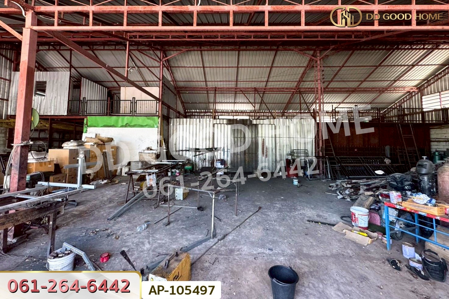 ที่ดินพร้อมสิ่งปลูกสร้าง 1 ไร่ 30 ตร.ว. ถ.เลียบคลองราษฎร์นิยม นนทบุรี ใกล้วัดคลองขวาง AP-105497