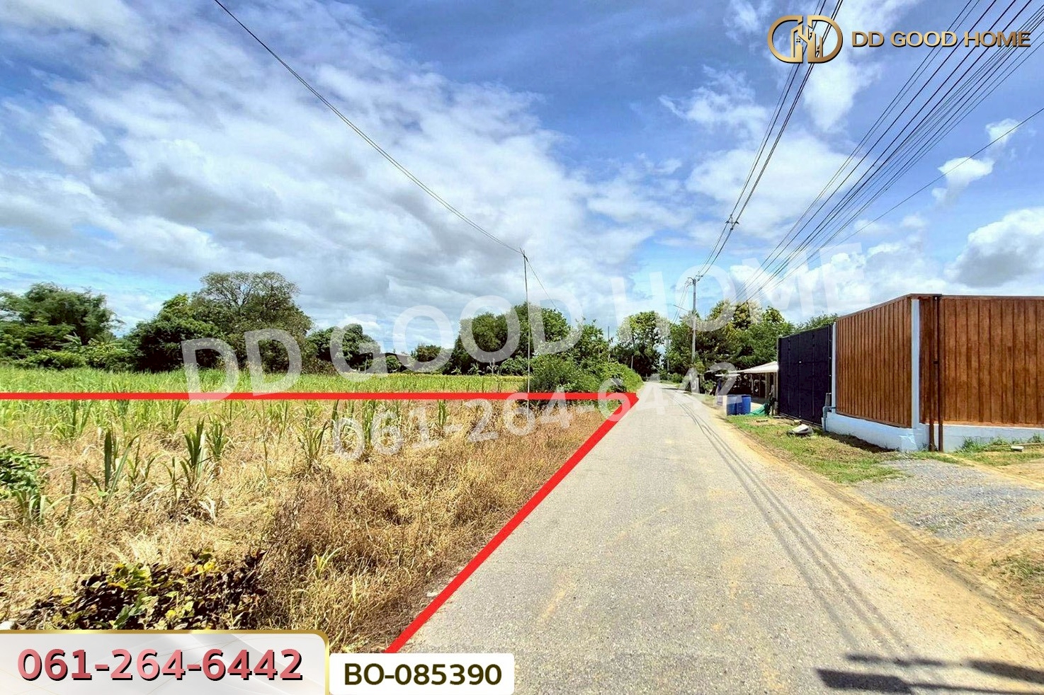 ที่ดินบ้านโป่ง 1 ไร่ 66 ตร.ว. ราชบุรี ใกล้ สยามคราฟท์ อุตสาหกรรม บจก. (โรงงานบ้านโป่ง) BO-085390