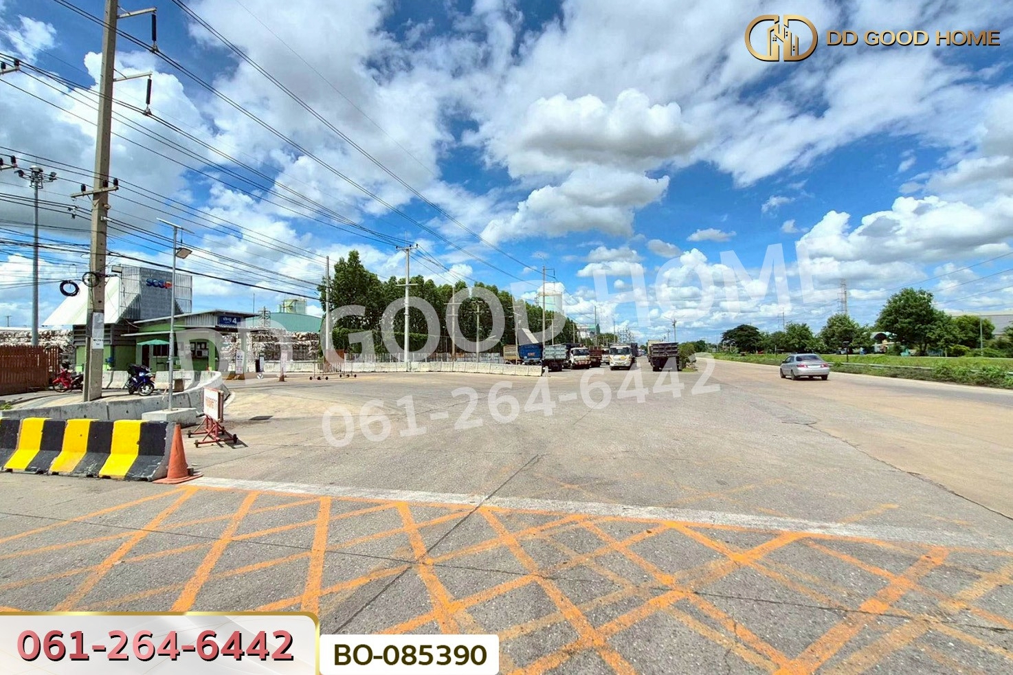 ที่ดินบ้านโป่ง 1 ไร่ 66 ตร.ว. ราชบุรี ใกล้ สยามคราฟท์ อุตสาหกรรม บจก. (โรงงานบ้านโป่ง) BO-085390