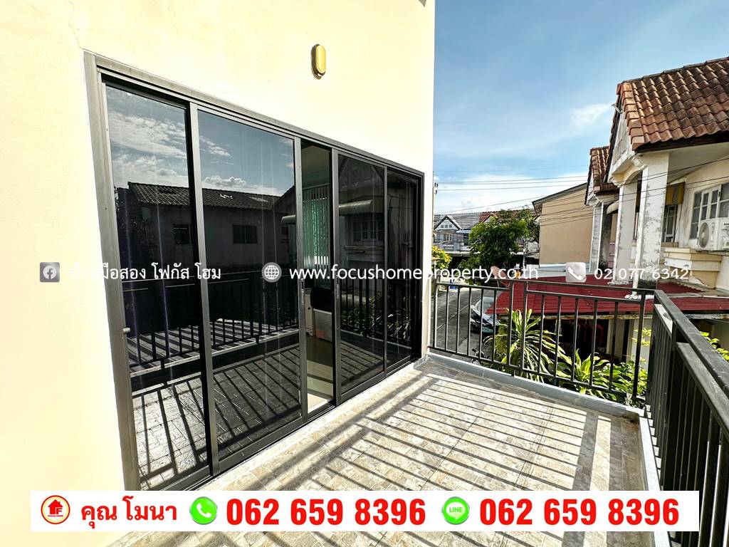 ขาย ทาวน์เฮ้าส์ 2 ชั้น หมู่บ้าน ภัทราวรรณ บางบัวทอง