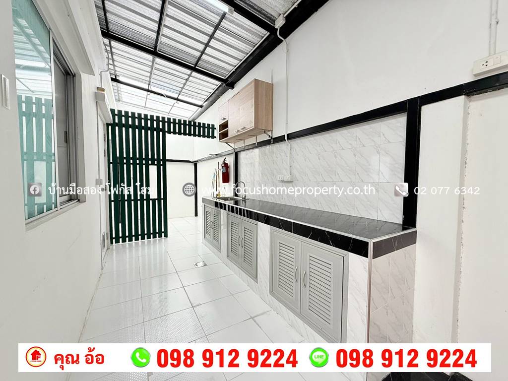 ขาย ทาวน์เฮ้าส์ หลังริม หมู่บ้านพฤกษา 112 สถานีรถไฟฟ้าคลองบางไผ่-บางใหญ่ 