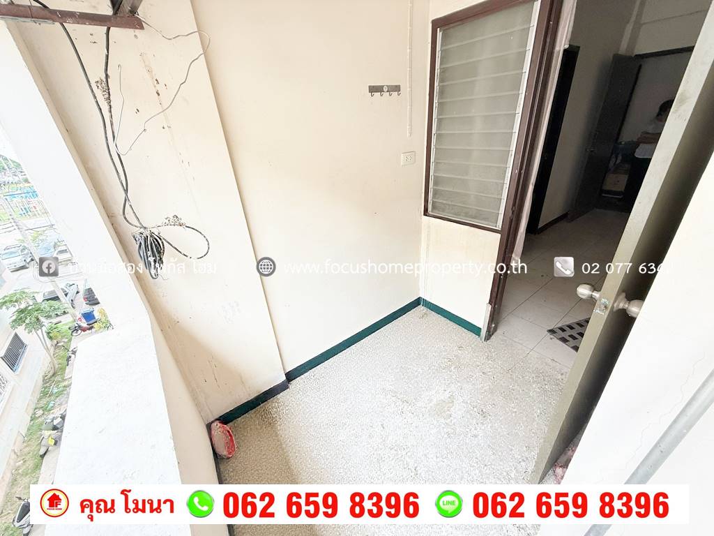 ขาย เอื้ออาทร วัดพระเงิน ห้องมุม อาคาร 5 ชั้น 4