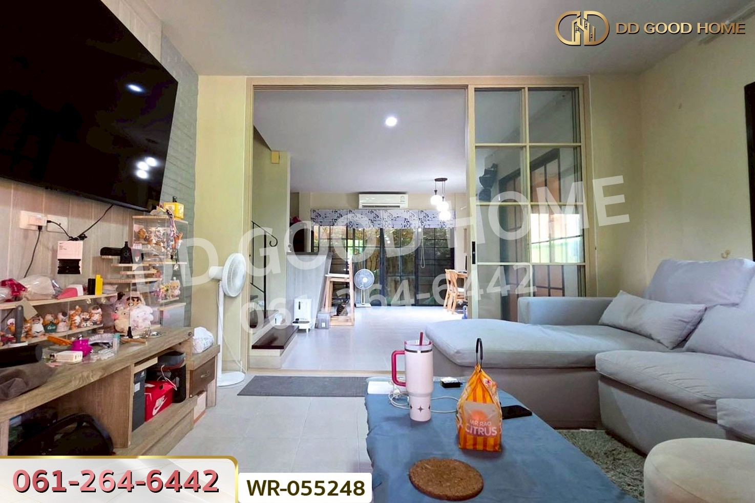 บ้านแฝด มายโอโซน สาย 36 - มะขามคู่ ใกล้โรงพยาบาลนิคมพัฒนา WR-055248