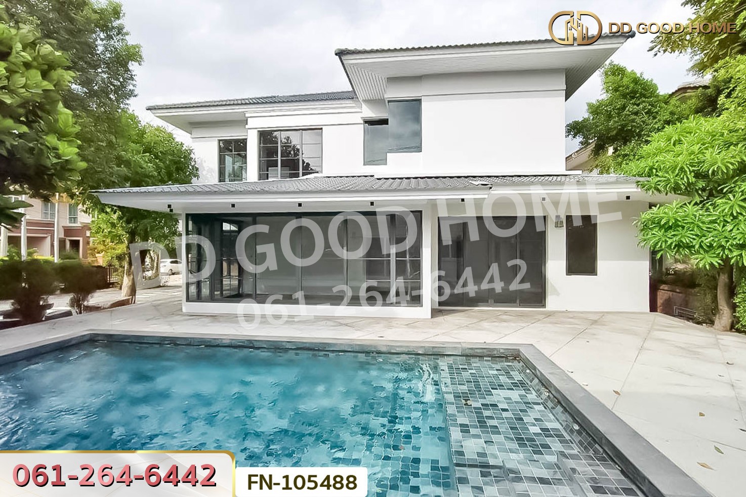 บ้านเดี่ยว ลัดดารมย์ อิลิแกนซ์ ราชพฤกษ์- รัตนาธิเบศร์ ถ.ราชพฤกษ์ ใกล้โรงเรียนนานาชาติดีบีเอส FN-105488