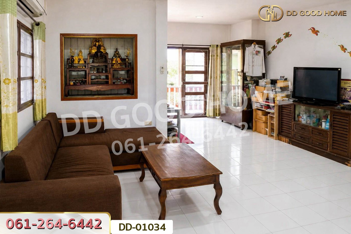 บ้านเดี่ยว บ้านสหกรณ์นิคม ซ.9 แม่โจ้ สันทราย เชียงใหม่ ใกล้มหาวิทยาลัยแม่โจ้ DD-01034