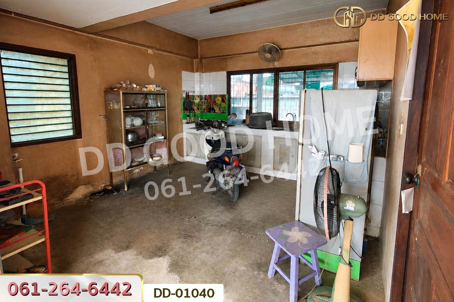 บ้านเดี่ยว สวรรคโลก สุโขทัย ใกล้โกลบอลเฮ้าส์ สาขาสวรรคโลก DD-01040