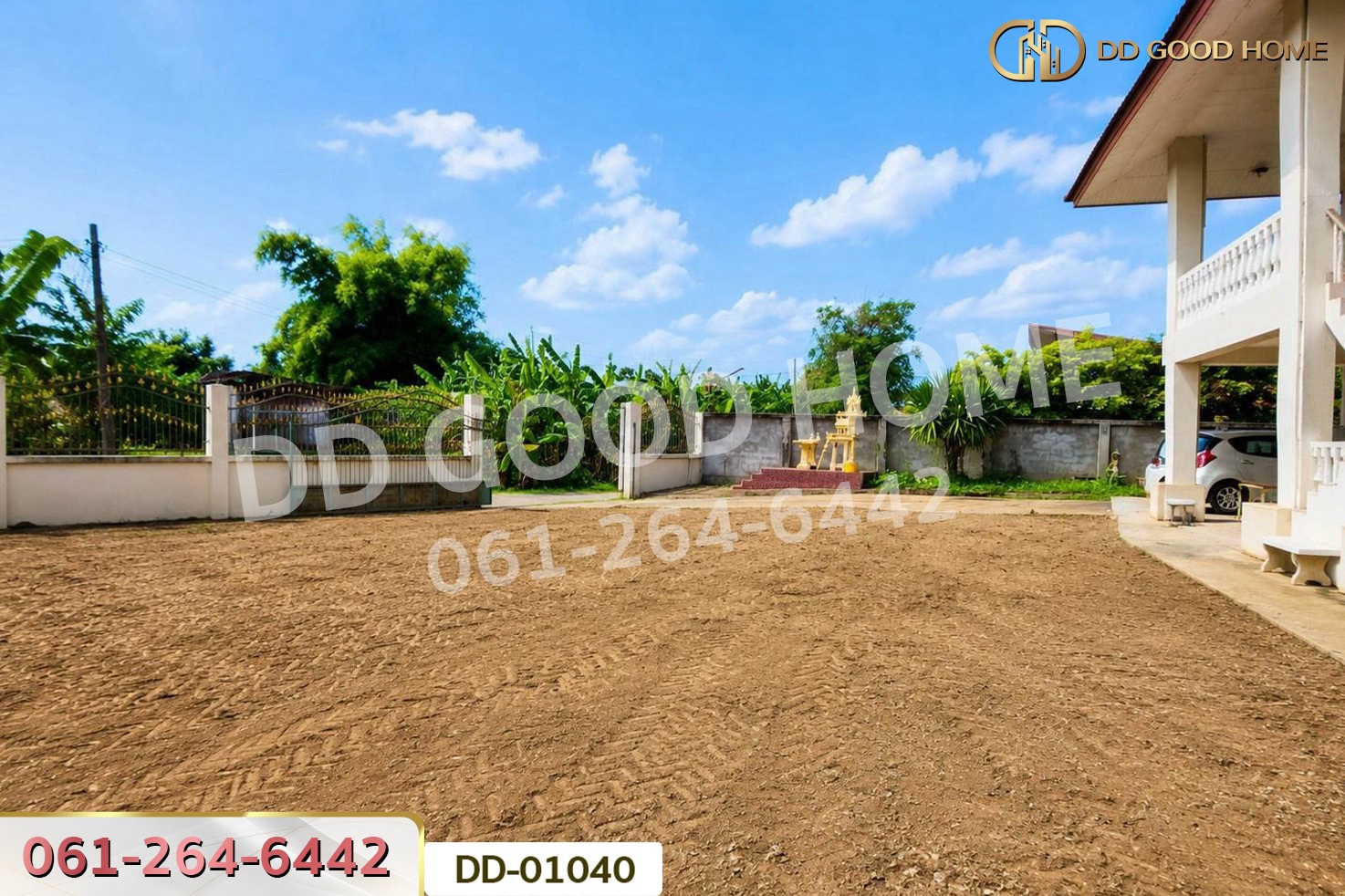 บ้านเดี่ยว สวรรคโลก สุโขทัย ใกล้โกลบอลเฮ้าส์ สาขาสวรรคโลก DD-01040