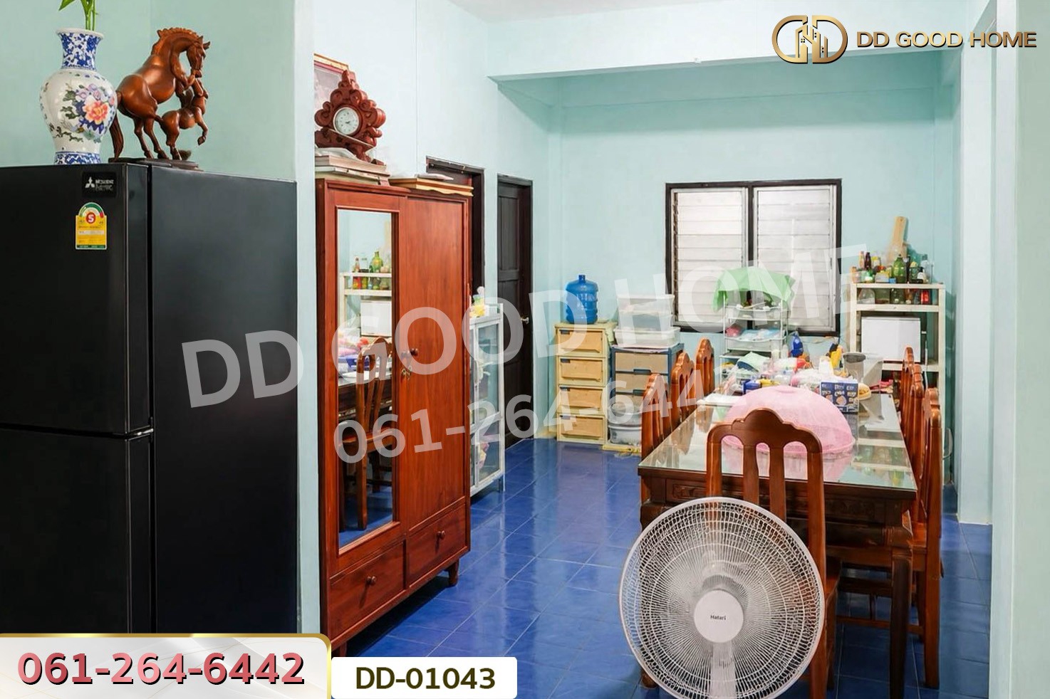 บ้านเดี่ยว ถ.สุขสวัสดิ์ ลำปาง ใกล้โฮมโปร ลำปาง DD-01043