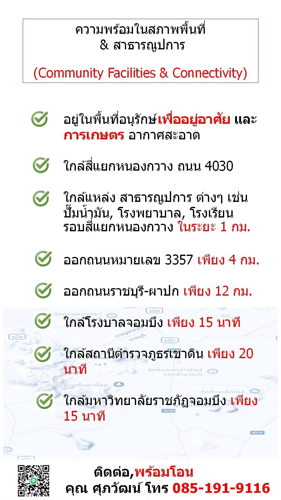 ขายที่ดินเปล่า 2 ไร่ ใกล้หนองกวาง ทำเลดี จ.ราชบุรี