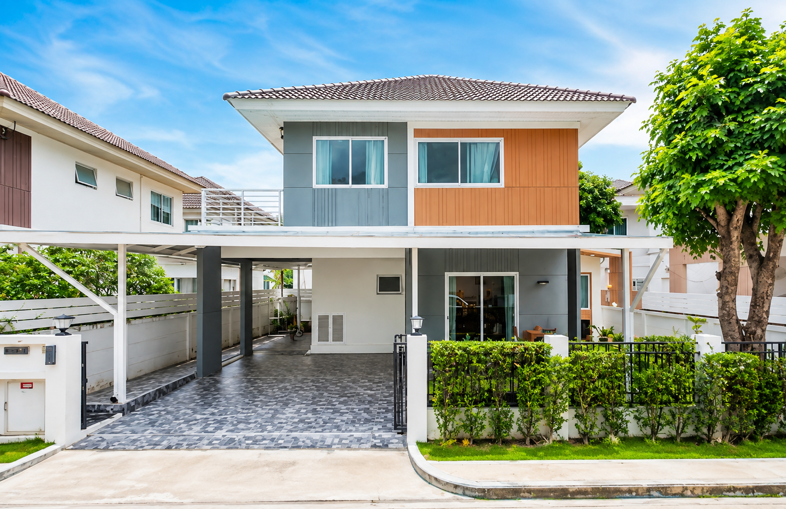 ขาย/เช่า บ้านเดี่ยว 2 ชั้น เพอร์เฟค พาร์ค สุวรรณภูมิ 4  ทำเลร่มเกล้า–มีนบุรี ใกล้สนามบินสุวรรณภูมิ