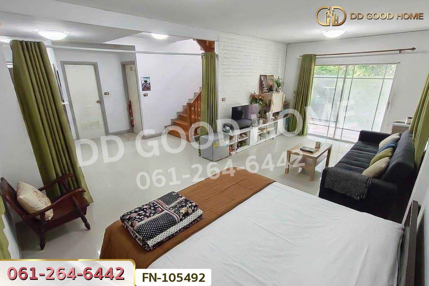 บ้านเดี่ยว ภัสสร 12 รังสิต - คลอง 3 นครนายก ใกล้ดรีมเวิลด์ FN-105492
