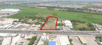 ที่ดิน 3 ไร่ 300 วา ถมพร้อมใช้ใกล้ความเจริญ แมคโคร โกลบอลเฮ้าส์และธุรกิจกลางปทุม – ขายที่ดินปทุมธานี - KK2086S