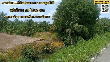 ขายที่ดิน ใกล้วัดสมานรัตนาราม บางคล้า ฉะเชิงเทรา
